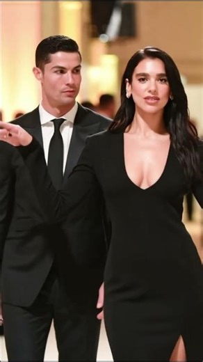 Ronaldo With Dua Lipa Live Dance Performance #ronaldo #dualipa #shorts