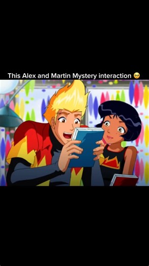 Spies Archives on Instagram: "Alex and Martin could be the greatest couple ever 😍 #totallyspies #explore #martinmystery #fyp"