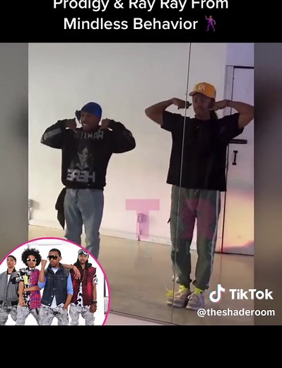 Prodigy and Ray Ray from Mindless Behavior Choreography Flashback