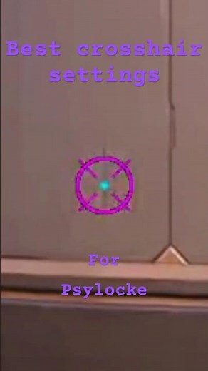 Best Crosshair settings for the psylocke. #MarvelRivels #crosshair #gameplay #TipsAndTricks