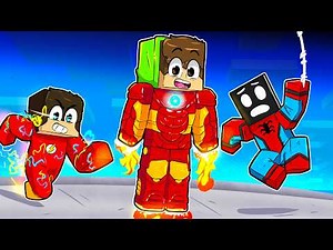 Cadres Joined a SUPER HERO ONLY Server in Minecraft