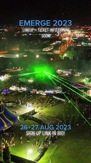 EMERGE 2023 IS COMING SOON 👀 SIGN UP FOR FIRST INFO & TICKETS VIA BIO LINK 🙌🏻 #emerge #emergebelfast #belfast #ireland #northernireland