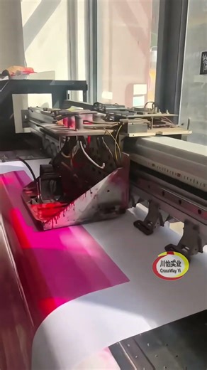 Two Pass Test Printing With I3200 Head Large Format Printer 1.8m