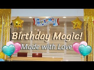 Epic Birthday Room Transformation for My Son - Birthday Decor Reveal!