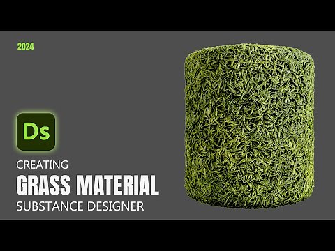 Creating Grass seamless texture in substance designer 2024