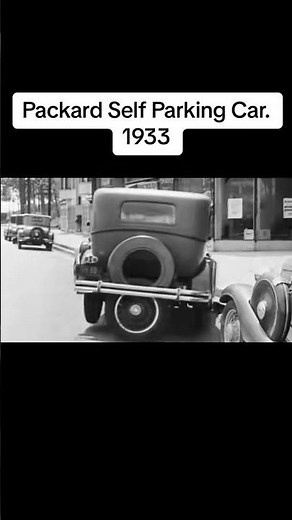 Packard Self Parking Car - 1933