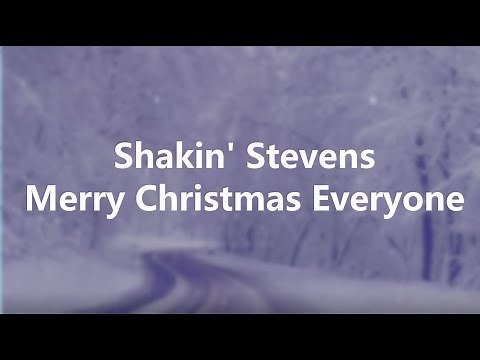 Shakin' Stevens - Merry Christmas Everyone (Lyrics Video)