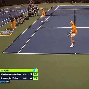 190K views · 1.1K shares | From the next court  Round the back of the umpire's chair 勞 (via IG @gramsi98 / Mississippi State Men's Tennis) | Tennis TV | Facebook