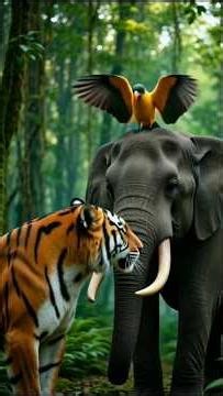 The Jungle Defenders 🐾 | Epic Animal War Story | Brave Jungle Army Cartoon#shortsvideo #shorts