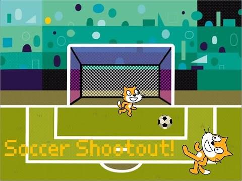 Scratch Tutorial | Soccer Shootout Game