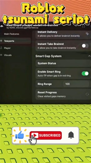 New Escape Tsunami For Brainrots Script - [INSTANT COINS, AUTOFARM, BRAINROT DUPE] WORK PC & MOBILE