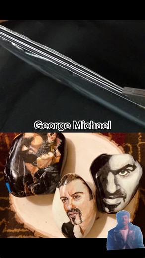 #foryou #foryoupage #rockpainting #art #trending #drawing #vinyl #classicrock #painting #artist #f #georgemichael