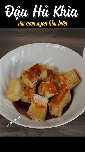 Đậu hủ khìa với nước dừa nổi tiếng Miền Tây