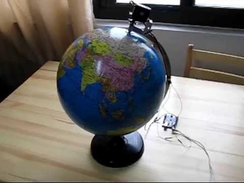 Motorized World Globe