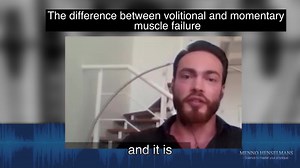 The difference between volitional and... - Menno Henselmans