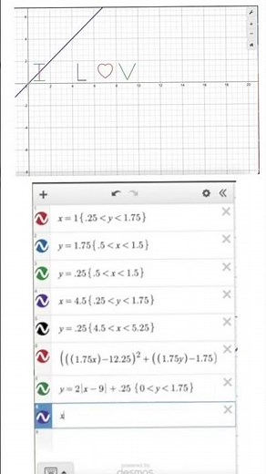 Nice Desmos Message #shorts