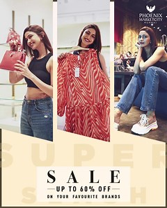 410K views · 13 reactions | Grab your favourite fashion ensembles ️ at the season's most happening sale party like #RehaSukheja​ Steal your styles at the End Of Season Sale with up to 60% off. ​ Head over to #MarketcityMumbai as the super-slash sale is ON. ​ #SaleAtMarketcity #EndOfSeasonSale #ShoppingMalls #MumbaiMalls #MarketcityFashion #Brands #Apparel #Fashion #Trends #Outfits #Shopping #ShoppingMalls | Phoenix Marketcity - Mumbai | Facebook