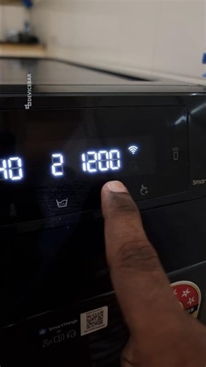 🌀 How To Change Spin Speed (RPM) On Samsung Front Load Washer! #Shorts
