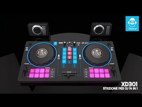 iDance XD301 BK console DJ: DJ come un professionista ITALIANO