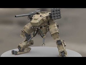 heavy mech Animation