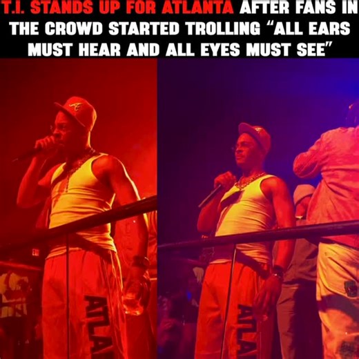 #ti stands up for #atlanta after fans in the crowd started trolling him for being from ATL | The Hip Hop Lab