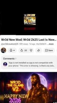 HOW TO DOWNLOAD WR3D 2K25 LAST TIME IS NOW MOD