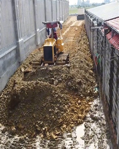 128K views · 1.1K reactions | Final Project! Road Connection Around House by Expert Dozer D31 & Dump Truck Mud Removal | Bulldozer Cambodia | Facebook