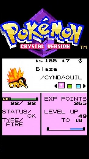 How to Get All 3 Starters in Pokemon Gold / Silver / Crystal #Pokemon #PokemonCrystal #PokemonGen2