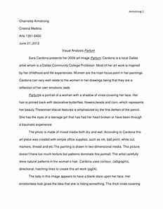 Visual Analysis Essays: What you need to know