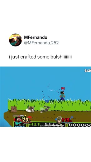 Insane 🤯 #smashbrosultimate | steve smash bros