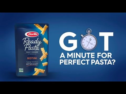 Barilla | Ready Pasta - Got a Minute for Perfect Pasta?