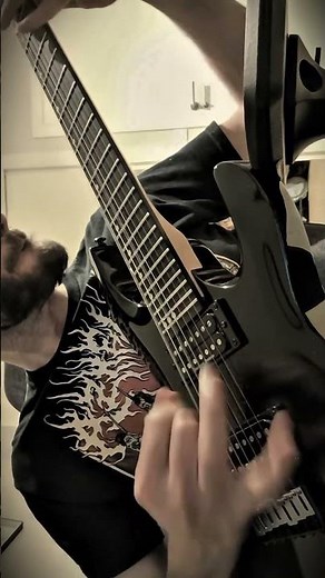 Classic metalcore / melodeath riffs in Drop A (seven string)