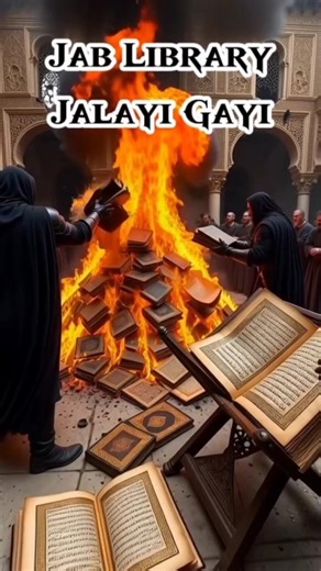4 Lakh Kitabein Jalayi Gayin | Andulus Ki Barbadi 🔥 #shorts #alandalus #didyouknow