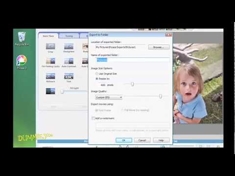 How to Crop or Resize Pictures with Picasa For Dummies