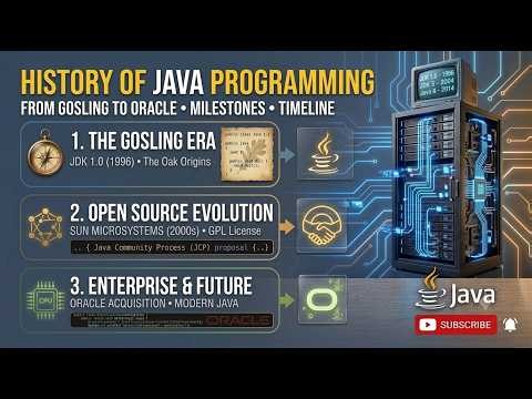 Full History of Java explained