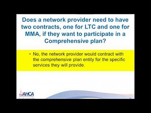 SMMC Provider Webinar: Long-term Care & MMA - Putting the Pieces Together