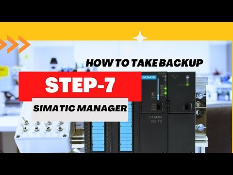 HOW TO UPLOAD PLC PROGRAMME BACKUP ON STEP 7 | S7-300 | S7-400 | SIMATIC MANAGER