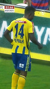 71K views · 1.7K reactions | A  strike from Peprah, sealed with that signature celebration™ Watch #ISL 2024-25 live on @JioHotstar, #StarSports3 & #AsianetPlus  https://bit.ly/4gLZq3g #KBFCMCFC #KBFC #KeralaBlasters #YennumYellow | Kerala Blasters | Facebook