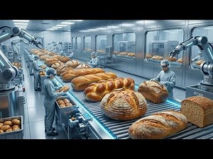 Inside a Modern Bread Factory: Full Walkthrough of the Entire Process