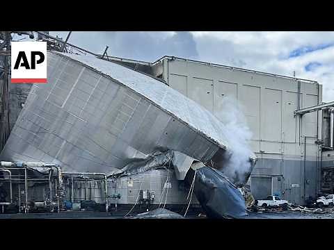 1 killed, 9 still missing after chemical tank implosion in Longview, Washington