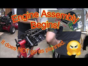 6G72 Engine Assembly - Part 1 - The Fun Begins