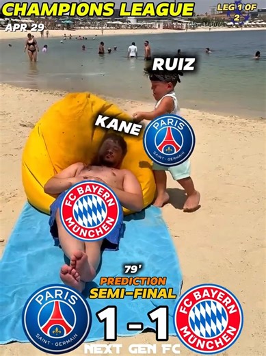 PSG VS BAYERN: SEMI-FINAL CHAOS! ⚽🥶 #ucl #football