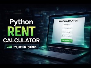 Rent Calculator App (Tkinter GUI) | Python Project for Beginners