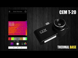 CEM T-20 Thermal Imaging: 'Smart Thermview' App