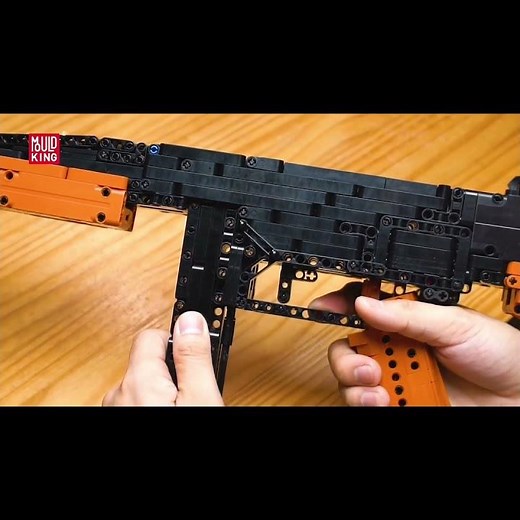 Mould King 14022 Thompson Toy Gun Building Blocks- Banggood Toy