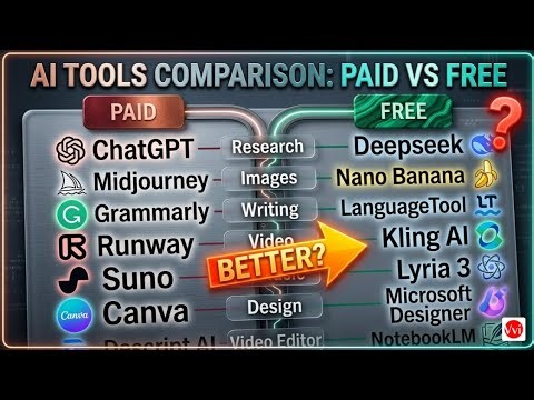 AI TOOLS COMPARISON: PAID VS FREE