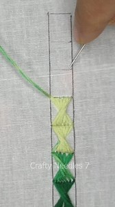 1.7M views · 7.9K reactions | Wow so beautiful border line embroidery tutorial #reelsviral #everyone #content #tutorial #learning #border #embroidery #reels2024viral #diy #popular #useful #relax #satisfying #fbreels #viralreelsfb #cute #fypシ゚viral #fyp #support #facebookreels #foryou #shorts #viral #reels #trending #foryoupage #viralreels #viralvideo #reelsfb #reelsvideo | Crafty Needles 7 | Facebook