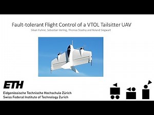 Fault-Tolerant Flight Control of a VTOL Tailsitter UAV