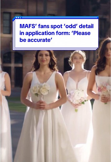 Odd Detail Found in MAFS Application Form Revealed