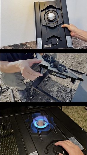Check this before you buy. Testing Coleman's new burner with an IGT (Integrated Grill Table) system.